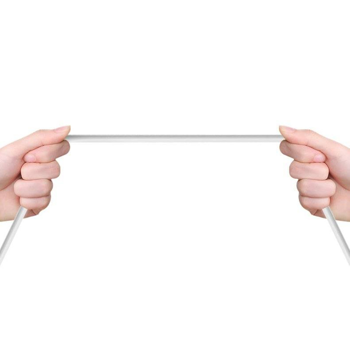 Dudao przewód kabel USB Typ C 2.1A 2m biały (L4T 2m white)