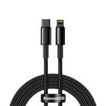 Baseus kabel USB Typ C - Lightning szybkie ładowanie Power Delivery 20 W 2 m czarny (CATLWJ-A01)