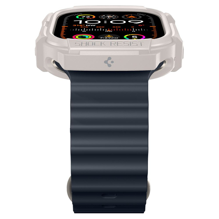 Etui Spigen Rugged Armor Apple Watch Ultra 1 / 2 (49 Mm) Dune Beige Case