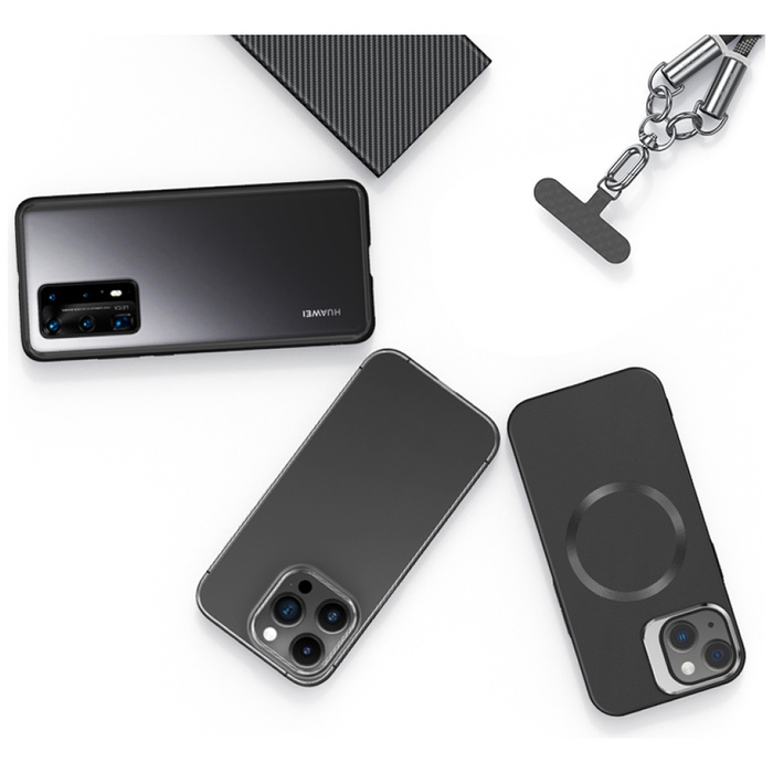 Smycz do telefonu z kablem do ładowania  Usams SJ746 30W USB-C do Lightning 1.2m różowy