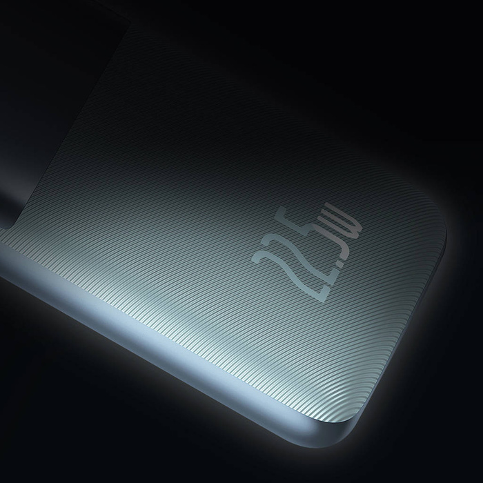 Baseus Bipow Pro powerbank 10000mAh 22.5W + kabel USB 3A 0.3m niebieski (PPBD040003)