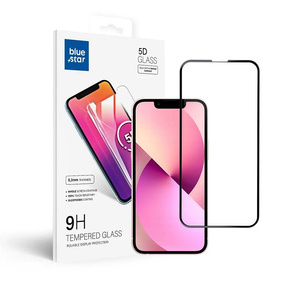 Szkło hartowane do iPhone 13 MINI (full glue) Blue Star 5D czarne