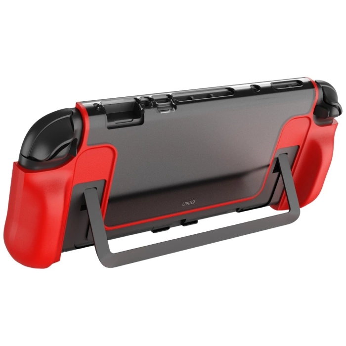 Etui UNIQ Nintendo Switch 2 Hybrid Bytearmor Czerwony
