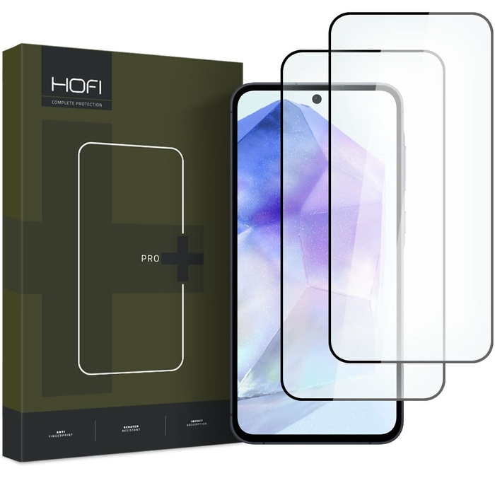 Szkło Hartowane Hofi Glass Pro+ 2-pack Samsung Galaxy A35 / A55 5g Black