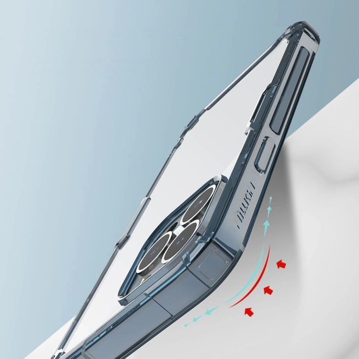 Etui Nillkin Nature TPU Pro do Apple iPhone 14 Pro (niebieskie)