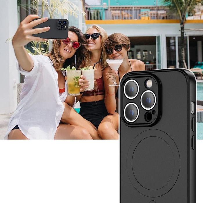 Etui Tech-protect Icon Magsafe iPhone 13 Black