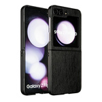 Beline Etui Leather Case Sam Z Flip5F731 czarny/black