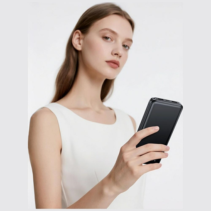 Powerbank USAMS PB83 2xUSB-A 1xUSB-C     10000mAh biały