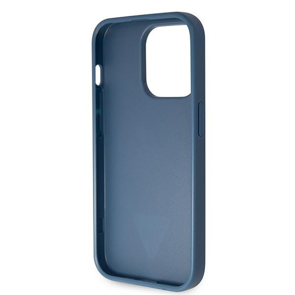 Etui Guess GUHCP15XP4TDSCPB iPhone 15 Pro Max 6.7" niebieski/blue hardcase Crossbody 4G Metal Logo Case