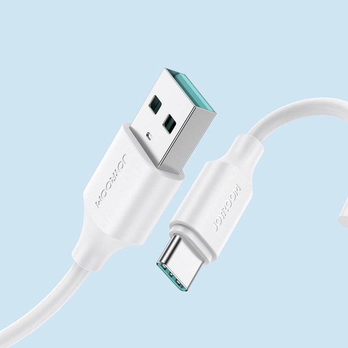 Joyroom kabel do ładowania / transmisji danych USB - USB Typ C 3A 1m czarny (S-UC027A9)