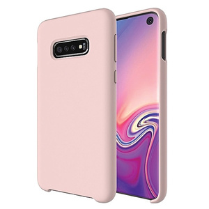 Beline Etui Silicone Samsung S10 Plusróżowo-złoty