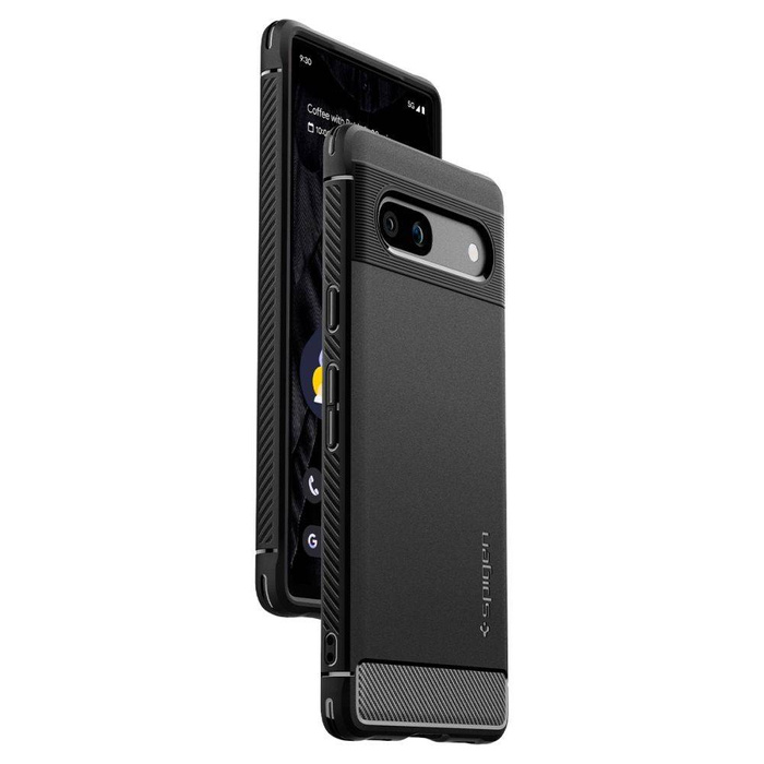 Etui Spigen Rugged Armor Google Pixel 7A Matte Black Case