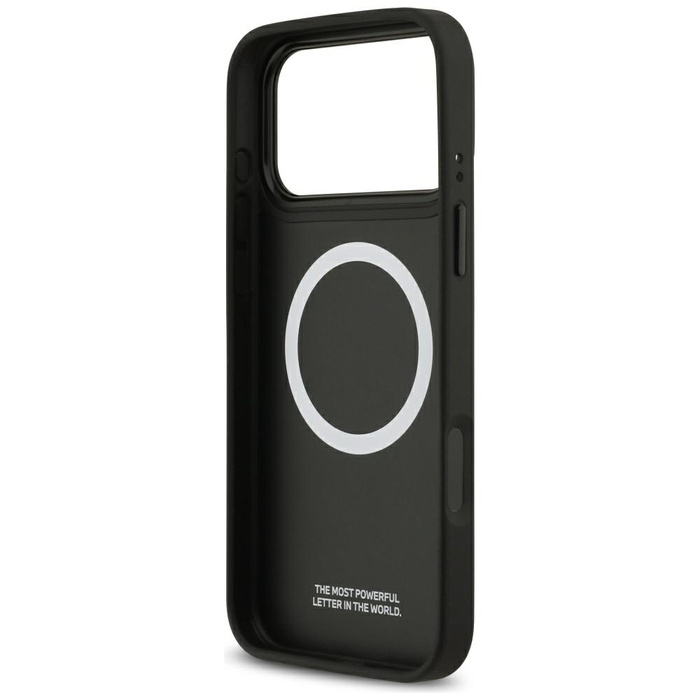 Etui BMW M Carbon Line & Logo MagSafe do iPhone 17 Pro Max czerwony