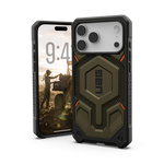 UAG Monarch Pro - etui do iPhone 17 Pro Max kompatybilne z MagSafe (kevlar element green)