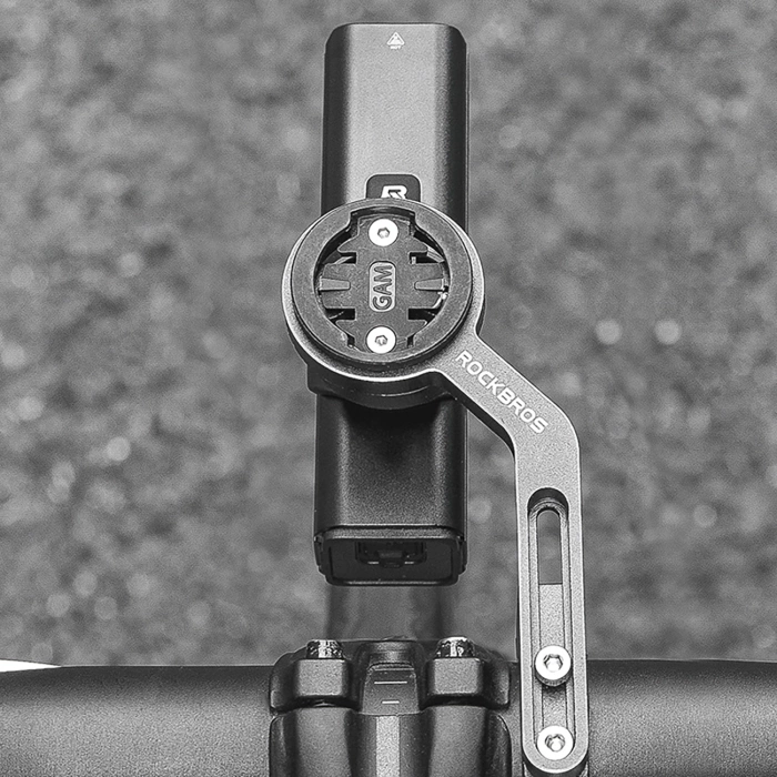 Lampka rowerowa przednia Rockbros 24610002001 1000 lm + kabel USB-C - USB-A - czarna