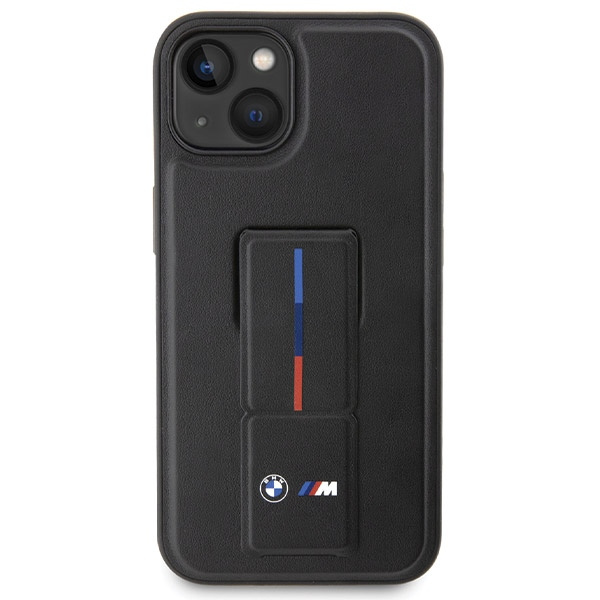 Etui BMW BMHCP15S22GSLK iPhone 15 / 14 / 13 6.1" czarny/black hardcase Grip Hot Stamp Case