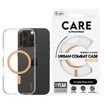 Etui CARE by PanzerGlass Flagship Case iPhone 16 Pro 6,3" brzoskwiniowy/peachy MagSafe 1374