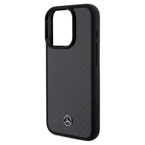 Etui Mercedes MEHCP15LRCABK iPhone 15 Pro 6.1" czarny/black hardcase Carbon Fiber Dynamic Case