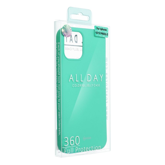 ROAR futerał ALL DAY COLORFUL JELLY do IPHONE 15 Miętowy
