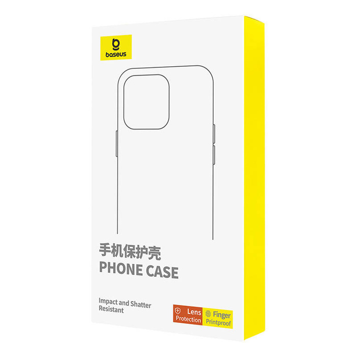 Etui Przeźroczyste etui Baseus iPhone 14 Pro Max + szkło hartowane Case