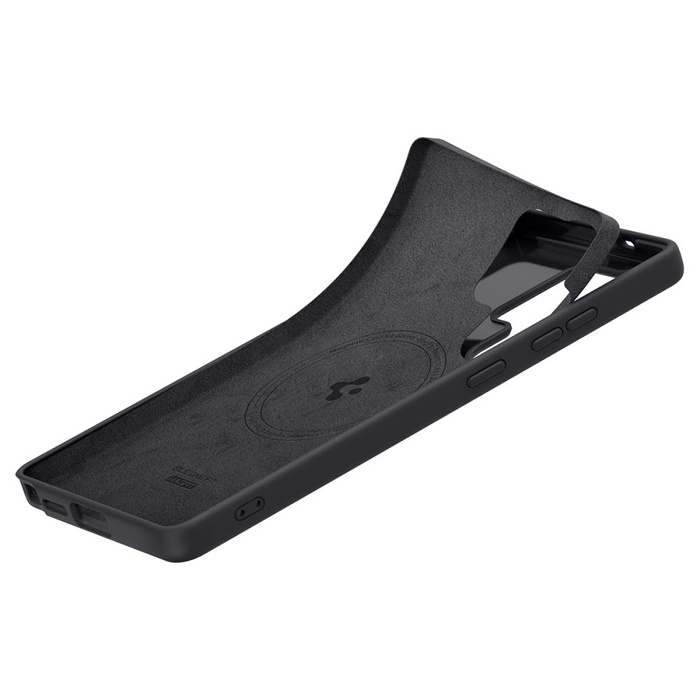 ETUI SPIGEN SILICONE FIT MAG MAGSAFE SAMSUNG GALAXY S25 ULTRA BLACK