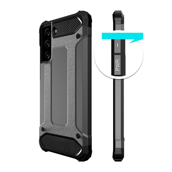 Etui Hybrid Armor Etui Do Samsung Galaxy S23 Pancerny Hybrydowy Pokrowiec Niebieskie Case