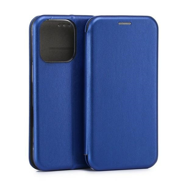 Beline Etui Book Magnetic iPhone 16 Pro6.3" niebieski/blue