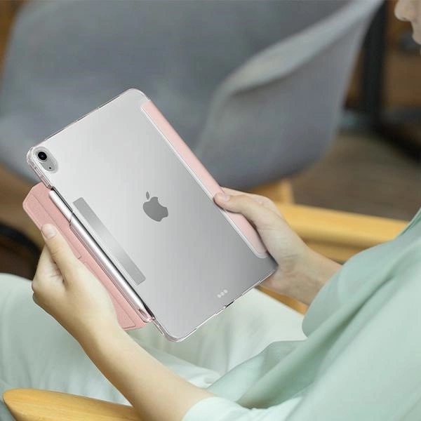 UNIQ etui Camden Click iPad Air 11" (2024) fioletowy/light violet