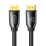 USAMS Kabel DP - DP 1.4 HD U75 3.0m czarny/black 8K HD SJ533DP01 (US-SJ533)