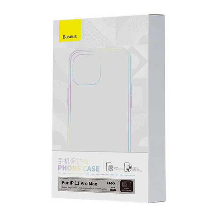 Etui Przeźroczyste Etui Baseus Simple do iPhone 11 Pro Max Case