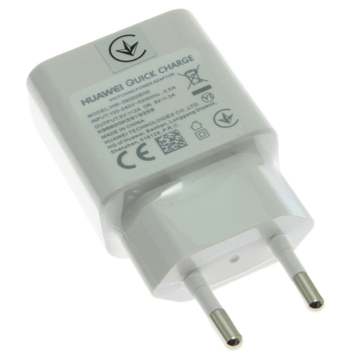 ŁADOWARKA Sieciowa USB HUAWEI Quick Charge 2A + Kabel USB-C 3A