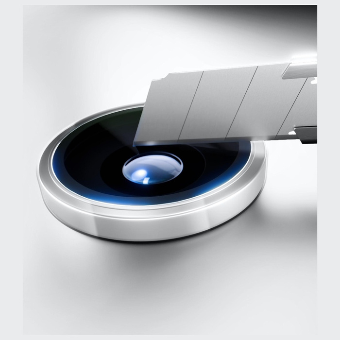 Ochrona na obiektyw aparatu 3MK iPhone 17 Air HARDY Lens Protection Pro Przezroczysty