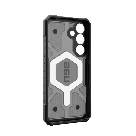 UAG Pathfinder Clear Magnet -  obudowa ochronna do Samsung Galaxy S25+ 5G z wbudowanym modułem magnetycznym (ash)