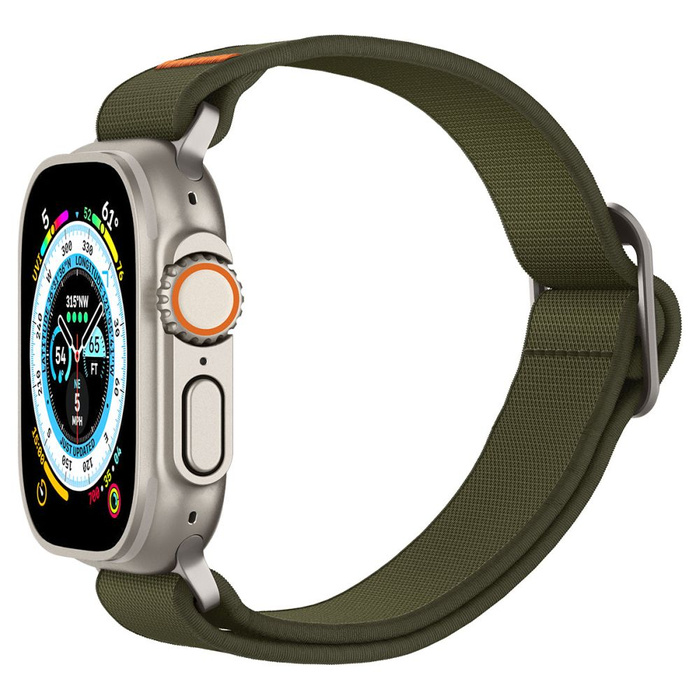 Pasek Spigen Fit Lite Ultra Apple Watch 4 / 5 / 6 / 7 / 8 / 9 / Se / Ultra (42 / 44 / 45 / 49 Mm) Khaki
