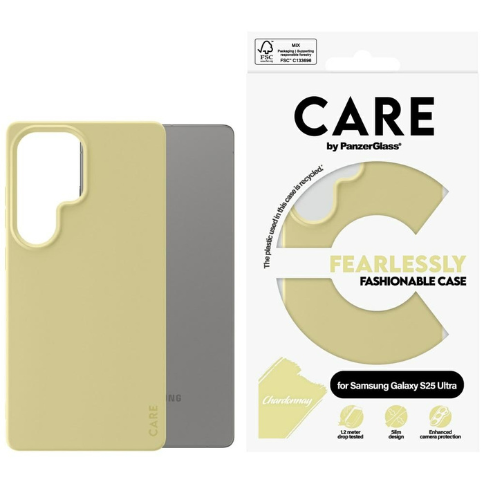 Etui CARE by PanzerGlass Fashion do       Samsung Galaxy S25 Ultra chardonnay