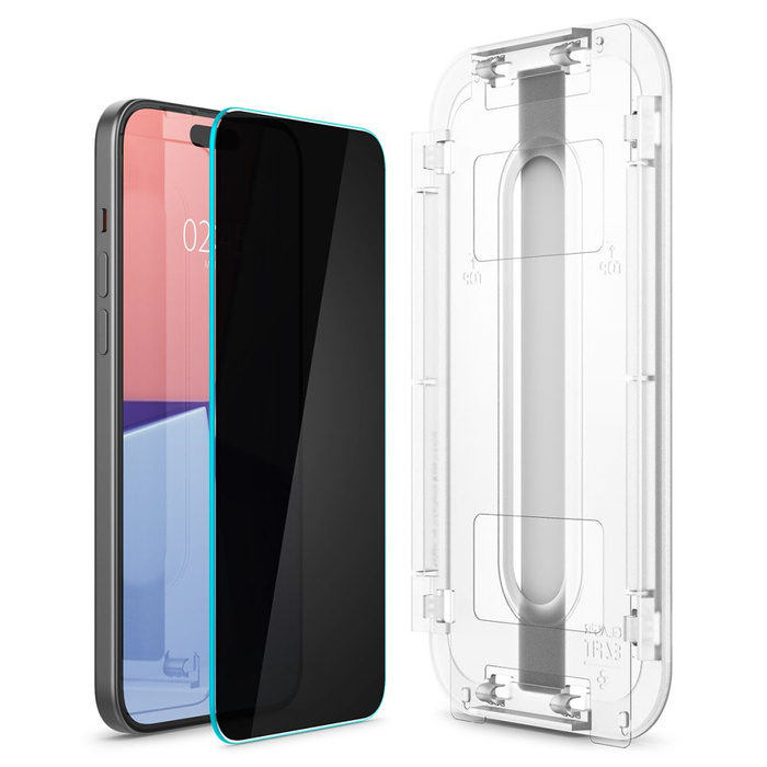 Szkło Hartowane Spigen Glas.tr ”ez Fit” iPhone 15 Pro Max Privacy