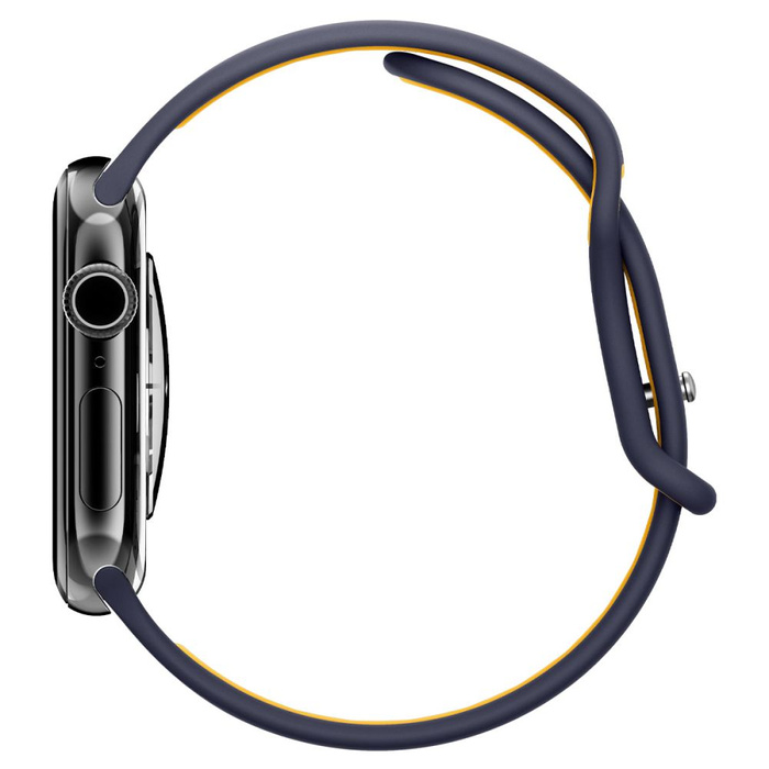PASEK SPIGEN APPLE WATCH 6 / 7 / 8 / 9 / 10 / SE / ULTRA 1 / 2 (44 / 45 / 46 / 49 MM) NANO POP BLUEBERRY GRANATOWY