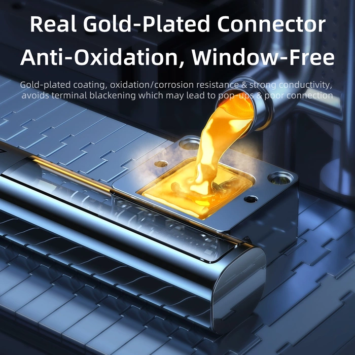 Kabel kątowy Joyroom S-UL012A6 USB-A - Ligtning 2.4A 1,2m - niebieski