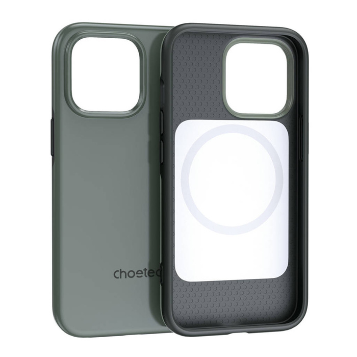 Etui Choetech MFM Anti-drop Case Made For MagSafe do iPhone 13 Pro zielony (PC0113-MFM-GN)