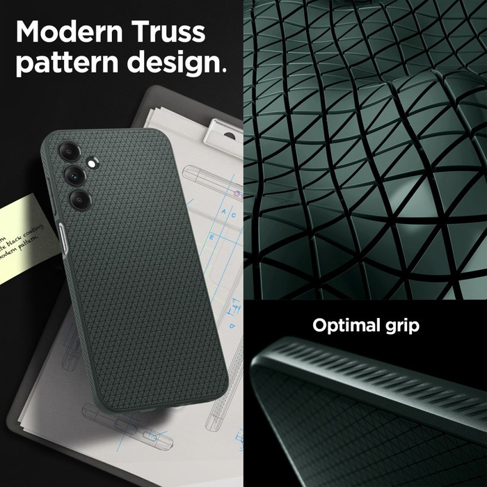 Etui Spigen Liquid Air Samsung Galaxy A15 4g / 5g Abyss Green Case