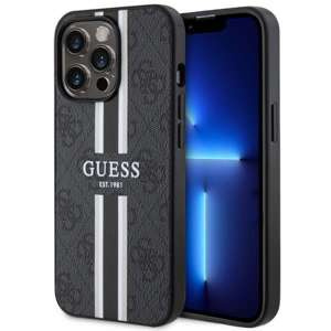 Etui Guess GUHMP13XP4RPSK iPhone 13 Pro Max 6,7" czarny/black hardcase 4G Printed Stripes MagSafe Case