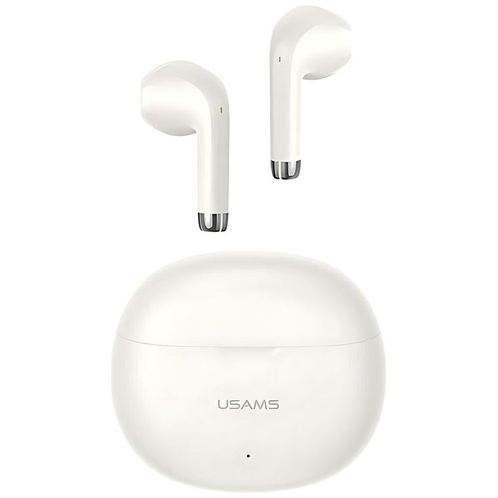 USAMS Słuchawki Bluetooth 5.3 TWS Rhymbo Series bezprzewodowe beżowy/beige BHUYO02 (US-YO17)