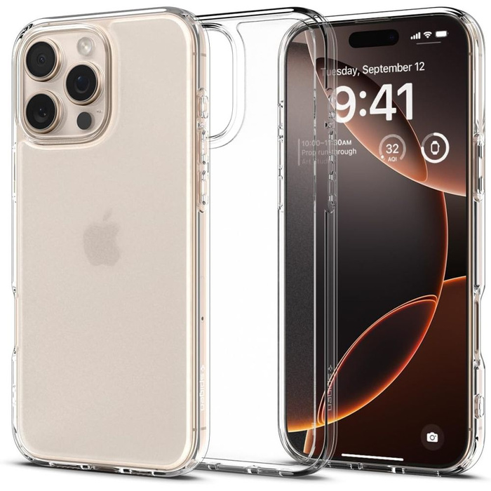 ETUI SPIGEN ULTRA HYBRID IPHONE 16 PRO FROST CLEAR
