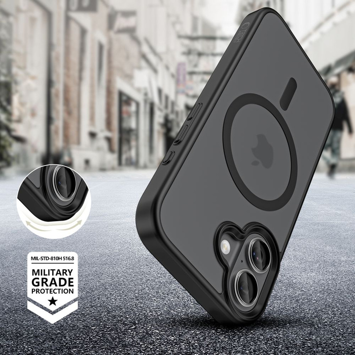 TECH-PROTECT MAGMAT XT 4-SET MAGSAFE IPHONE 17 MATTE BLACK