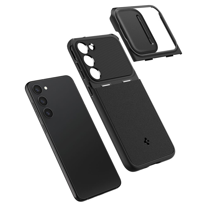 Etui Spigen Optik Armor Galaxy S23 Black Case