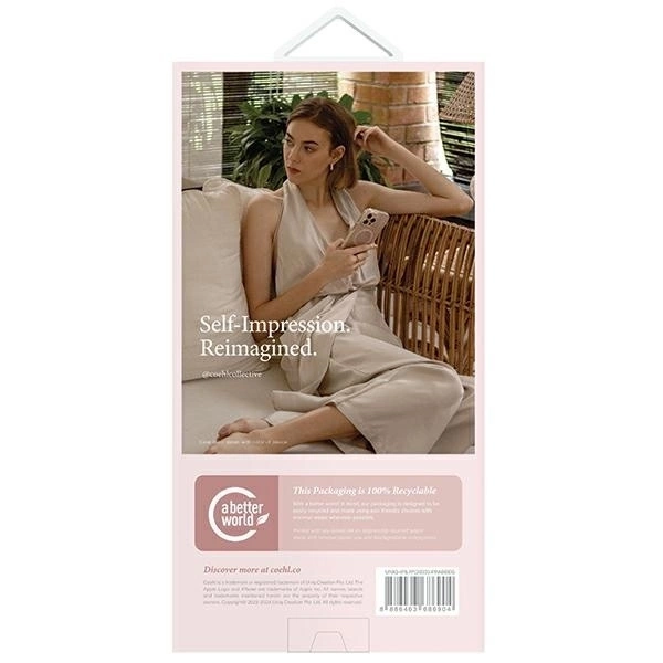 Etui UNIQ etui Coehl Prairie iPhone 15 Pro Max 6.7"  beżowy/blush beige Case