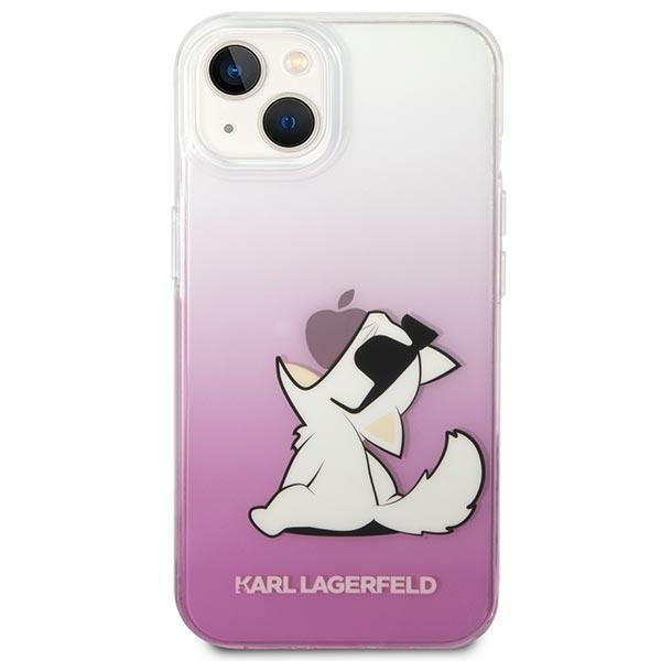 Etui KARL LAGERFELD Apple iPhone 14 Plus Choupette Fun Różowy Hardcase