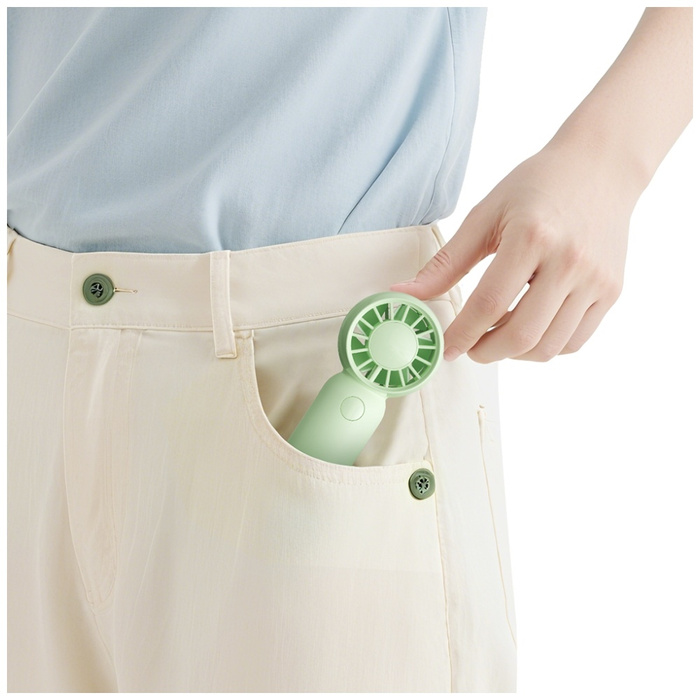 Wiatrak ręczny USAMS Mini Pocket ZB354 Fioletowy