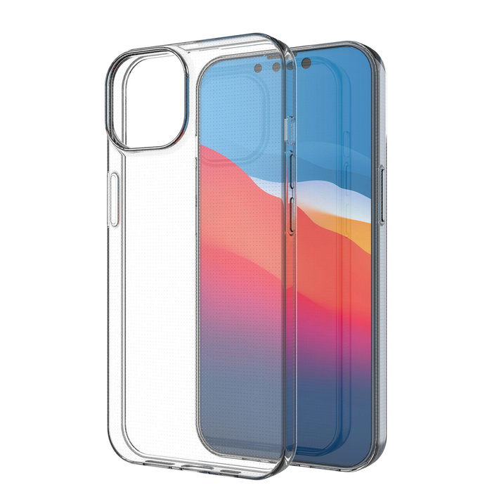 Żelowy pokrowiec etui Ultra Clear 0.5mm iPhone 14 przezroczysty