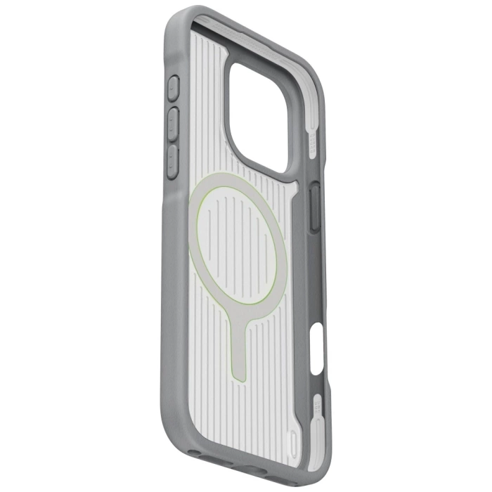 Etui UNIQ Combat Active do iPhone 16 Pro Max Magclick Charging szary